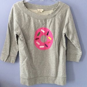 Kate Spade x Darcel pink donut sweatshirt
